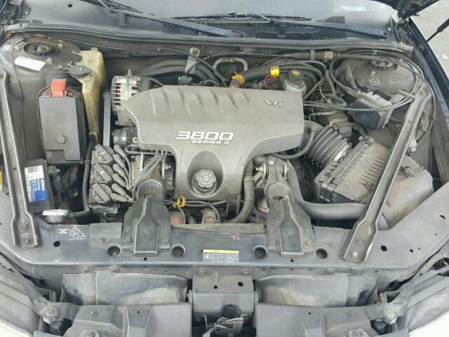1G2WP52K72F176064 - 2002 PONTIAC GRAND PRIX BLACK photo 7
