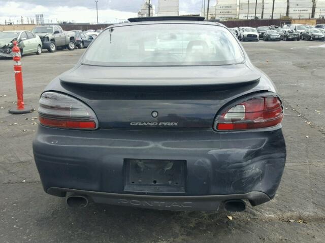 1G2WP52K72F176064 - 2002 PONTIAC GRAND PRIX BLACK photo 9