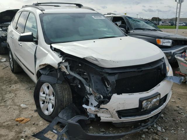 1GNKRFED1EJ143156 - 2014 CHEVROLET TRAVERSE L WHITE photo 1