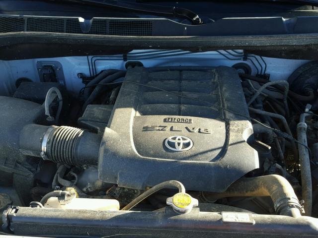 5TFDW5F17FX482477 - 2015 TOYOTA TUNDRA CRE WHITE photo 7