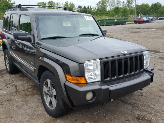 1J8HG48K16C313859 - 2006 JEEP COMMANDER GRAY photo 1