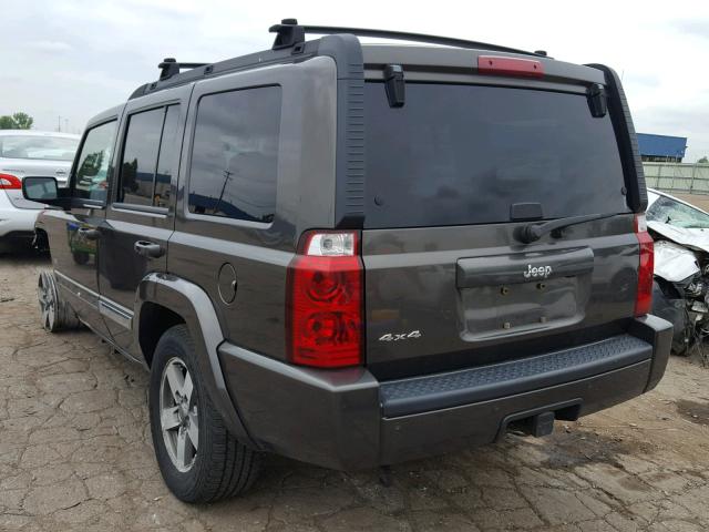 1J8HG48K16C313859 - 2006 JEEP COMMANDER GRAY photo 3