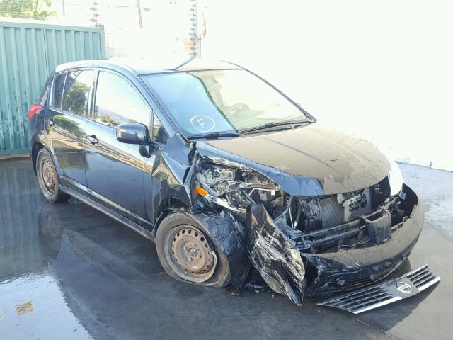 3N1BC13E69L458996 - 2009 NISSAN VERSA S BLACK photo 1