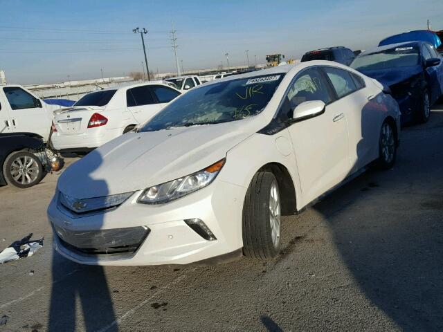 1G1RB6S54HU102797 - 2017 CHEVROLET VOLT PREMI WHITE photo 2