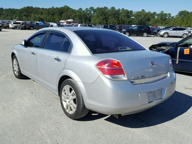 1G8ZV57BX9F141496 - 2009 SATURN AURA SILVER photo 3