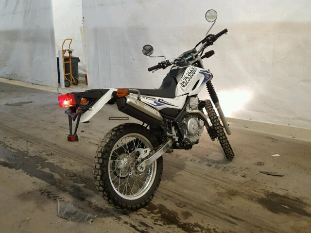 JYADG19E6CA008003 - 2012 YAMAHA XT250 WHITE photo 4