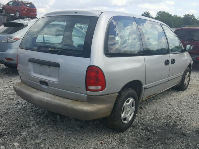 2B4FP25B1YR574780 - 2000 DODGE CARAVAN SILVER photo 4