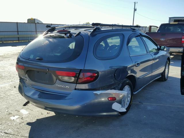 1MEFM58U8XA616096 - 1999 MERCURY SABLE BLUE photo 4