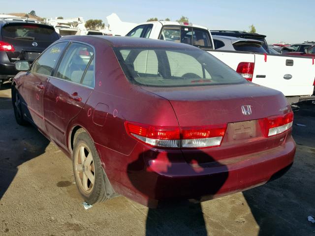 JHMCM56663C070386 - 2003 HONDA ACCORD EX BLUE photo 3