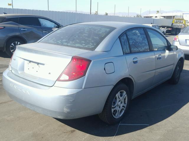 1G8AJ52F43Z190458 - 2003 SATURN ION LEVEL BLUE photo 4
