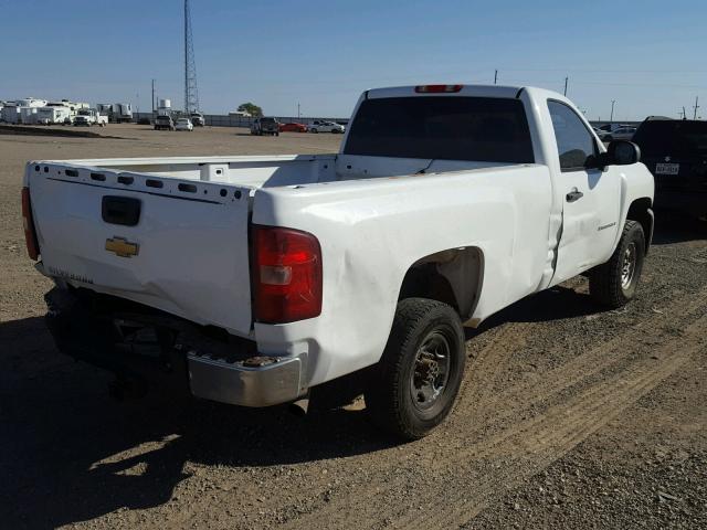 1GCHC44K19E105899 - 2009 CHEVROLET SILVERADO WHITE photo 4