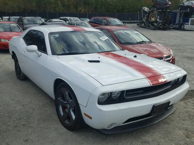 2C3CDYAG5EH183253 - 2014 DODGE CHALLENGER WHITE photo 1