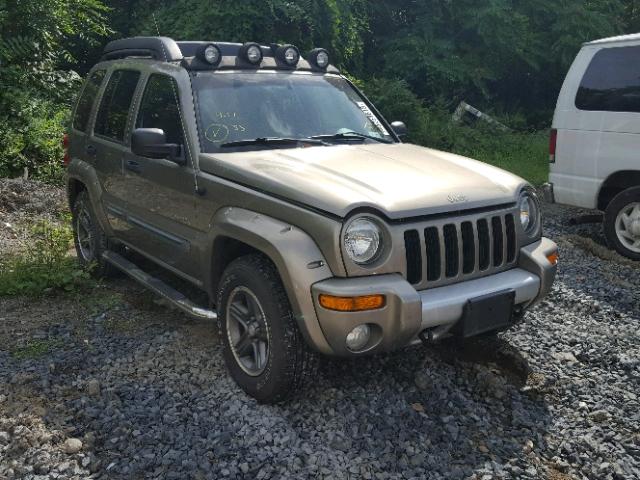 1J4GL38K04W194295 - 2004 JEEP LIBERTY RE TAN photo 1