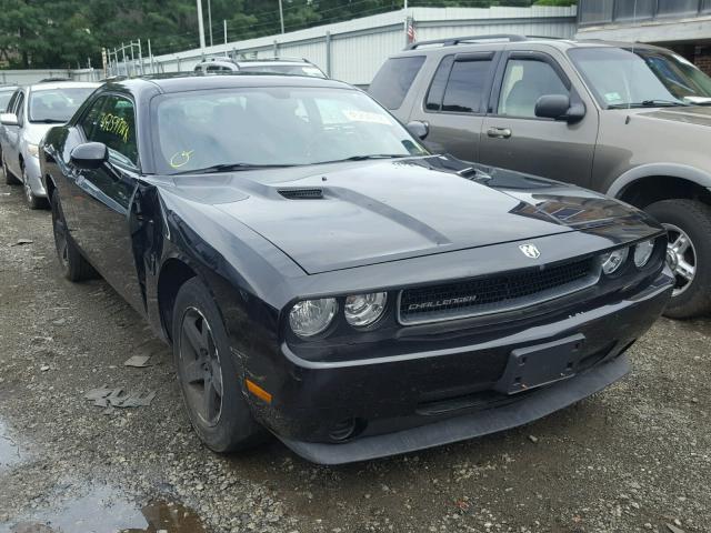 2B3CJ4DV4AH296551 - 2010 DODGE CHALLENGER BLACK photo 1