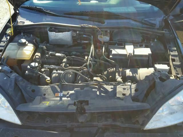 1FAHP34N67W278288 - 2007 FORD FOCUS ZX4 BLACK photo 7