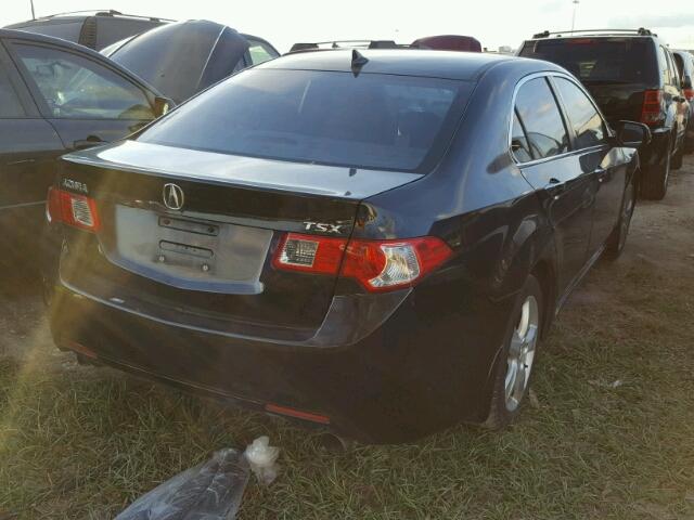 JH4CU26699C015261 - 2009 ACURA TSX BLACK photo 4