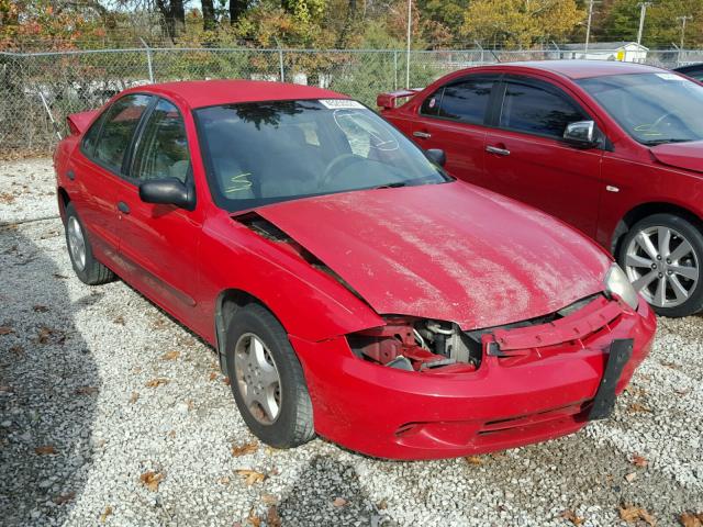 1G1JC52F837389078 - 2003 CHEVROLET CAVALIER RED photo 1