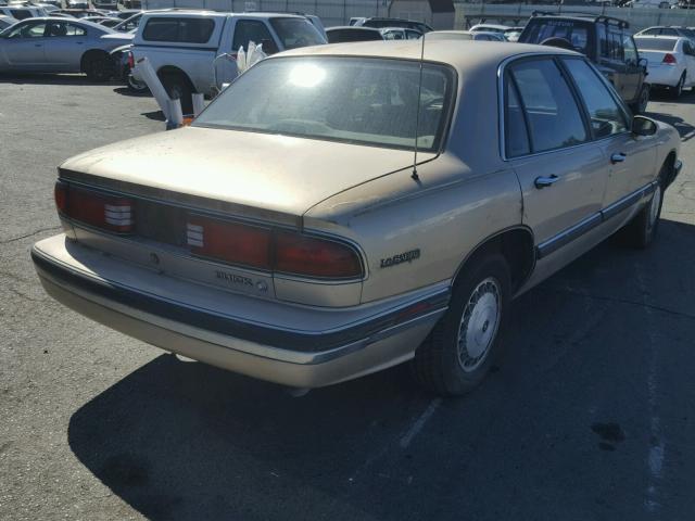 1G4HP53L2PH493401 - 1993 BUICK LESABRE CU TAN photo 4