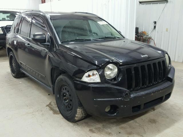 1J8FT47W38D558196 - 2008 JEEP COMPASS SP BLACK photo 1