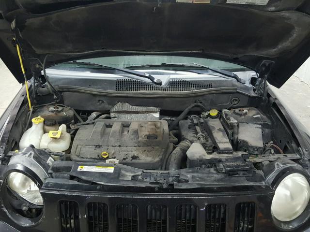 1J8FT47W38D558196 - 2008 JEEP COMPASS SP BLACK photo 7