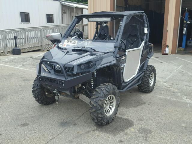 3JBKXUP15DJ001436 - 2013 CAN-AM COMMANDER BLACK photo 2