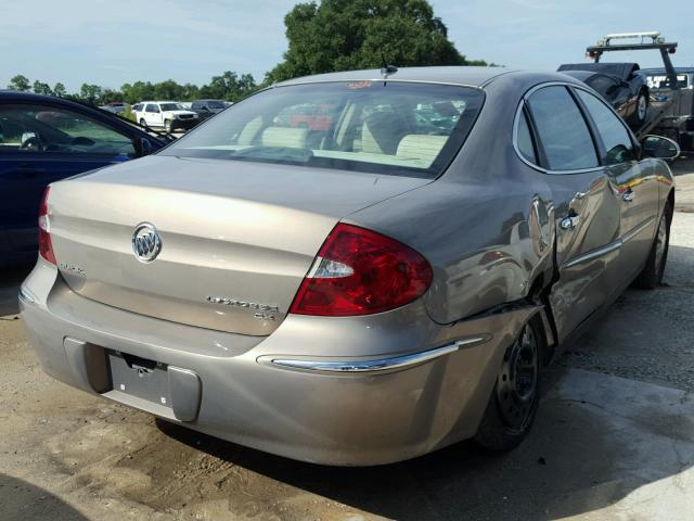 2G4WC582X71156867 - 2007 BUICK LACROSSE C GOLD photo 4