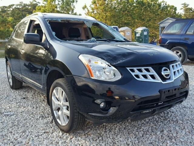 JN8AS5MT3CW271883 - 2012 NISSAN ROGUE S BLACK photo 1