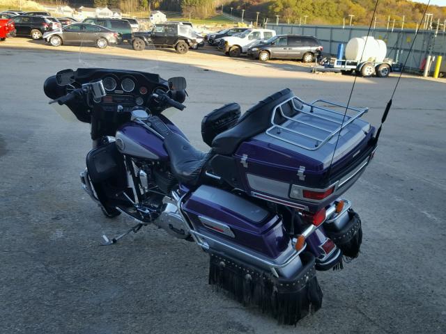 1HD1FCW141Y636569 - 2001 HARLEY-DAVIDSON FLHTCUI PURPLE photo 3