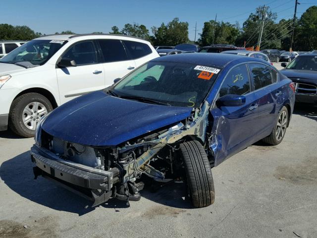 1N4AL3AP9HC112160 - 2017 NISSAN ALTIMA 2.5 BLUE photo 2