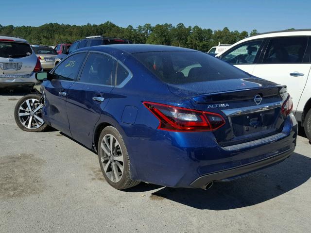 1N4AL3AP9HC112160 - 2017 NISSAN ALTIMA 2.5 BLUE photo 3