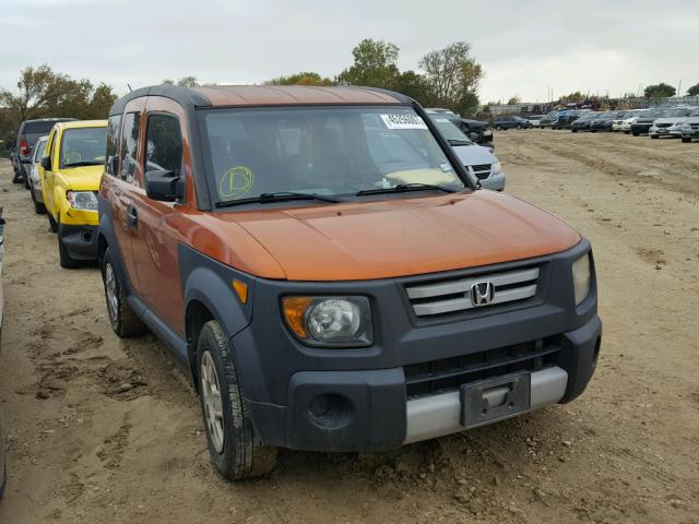 5J6YH18317L003539 - 2007 HONDA ELEMENT ORANGE photo 1