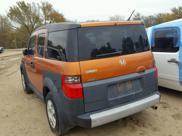 5J6YH18317L003539 - 2007 HONDA ELEMENT ORANGE photo 3