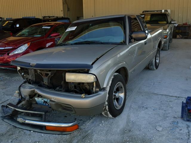 1GCCS19W418157649 - 2001 CHEVROLET S TRUCK S1 TAN photo 2