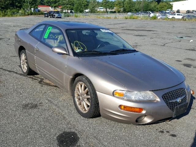 4C3AU52N2YE083205 - 2000 CHRYSLER SEBRING LX BEIGE photo 1