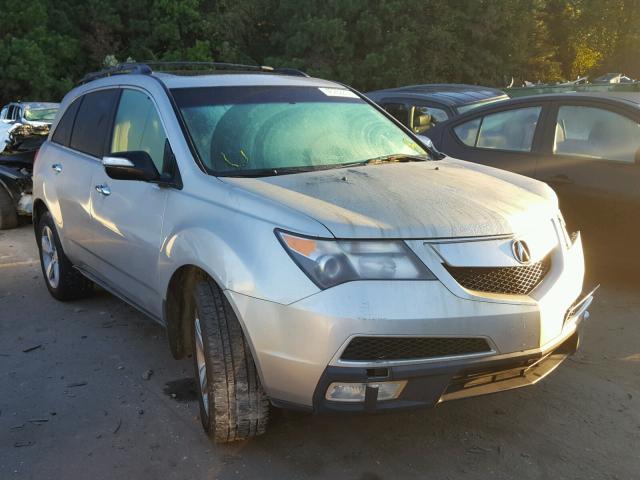 2HNYD2H22BH502591 - 2011 ACURA MDX SILVER photo 1