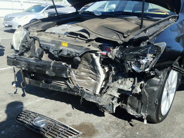 JTHBJ46G692330453 - 2009 LEXUS ES 350 BLACK photo 9