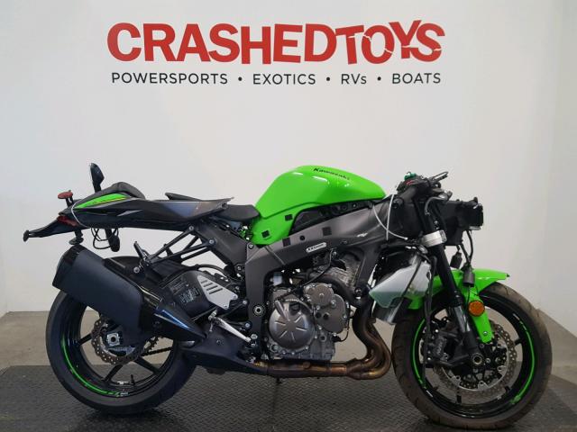 JKBZXJE10JA027310 - 2018 KAWASAKI ZX636 E GREEN photo 1