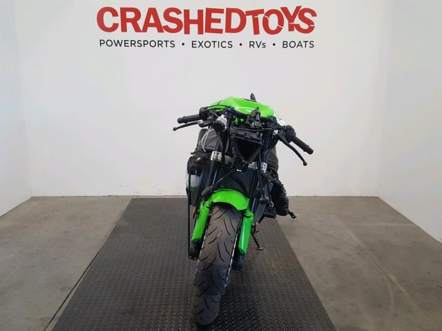 JKBZXJE10JA027310 - 2018 KAWASAKI ZX636 E GREEN photo 2