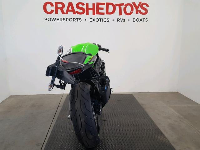 JKBZXJE10JA027310 - 2018 KAWASAKI ZX636 E GREEN photo 4