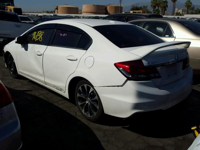 2HGFB6E51DH710054 - 2013 HONDA CIVIC SI WHITE photo 3