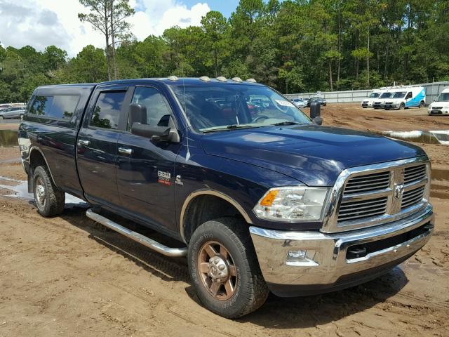3C6UD5JL8CG327376 - 2012 DODGE RAM 2500 S BLUE photo 1