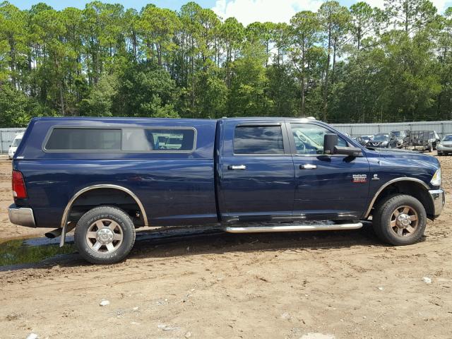 3C6UD5JL8CG327376 - 2012 DODGE RAM 2500 S BLUE photo 9