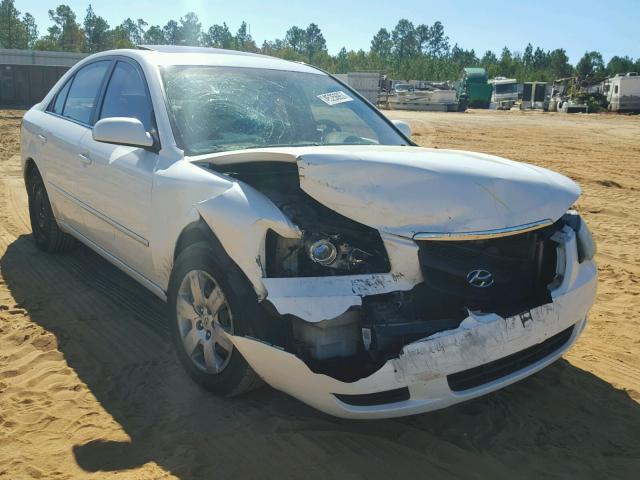 5NPET46C47H275583 - 2007 HYUNDAI SONATA GLS WHITE photo 1