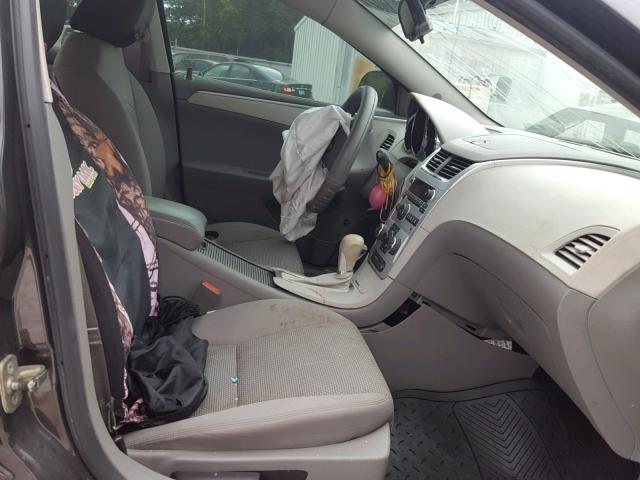 1G1ZA5E16BF338840 - 2011 CHEVROLET MALIBU LS ნაცრისფერი ფოტო 5