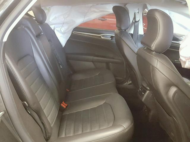 3FA6P0H95GR249967 - 2016 FORD FUSION SE GRAY photo 6