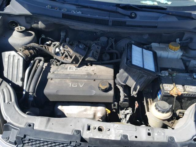KL1TD56617B075502 - 2007 CHEVROLET AVEO BASE Gri fotoğraf 7