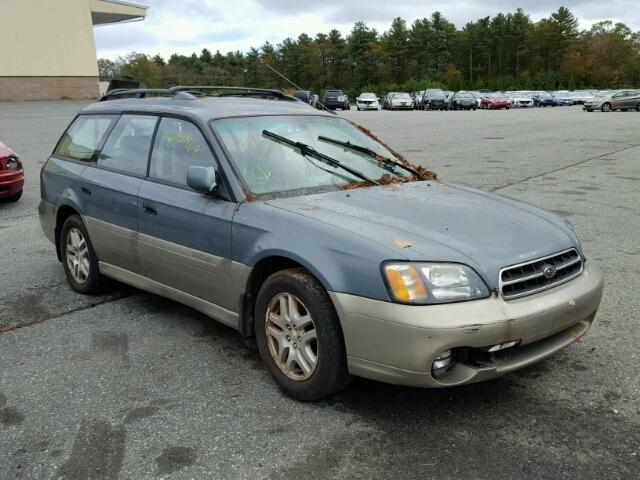 4S3BH675317640878 - 2001 SUBARU LEGACY OUT GREEN photo 1