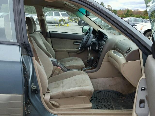 4S3BH675317640878 - 2001 SUBARU LEGACY OUT GREEN photo 5