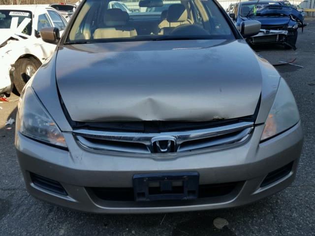 1HGCM66516A042429 - 2006 HONDA ACCORD TAN photo 7