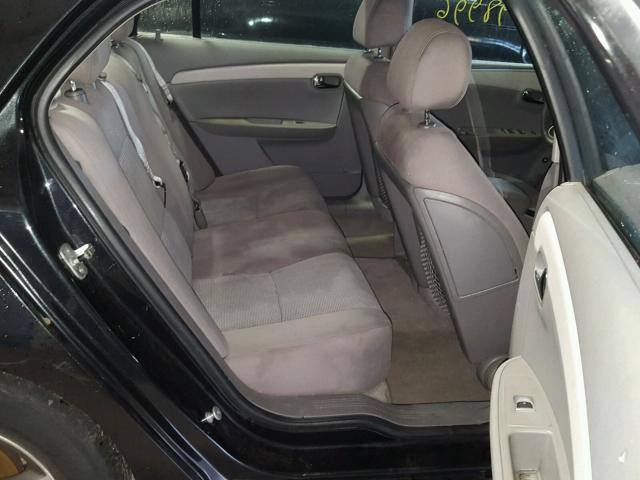 1G1ZH57B184221088 - 2008 CHEVROLET MALIBU 1LT CHARCOAL photo 6